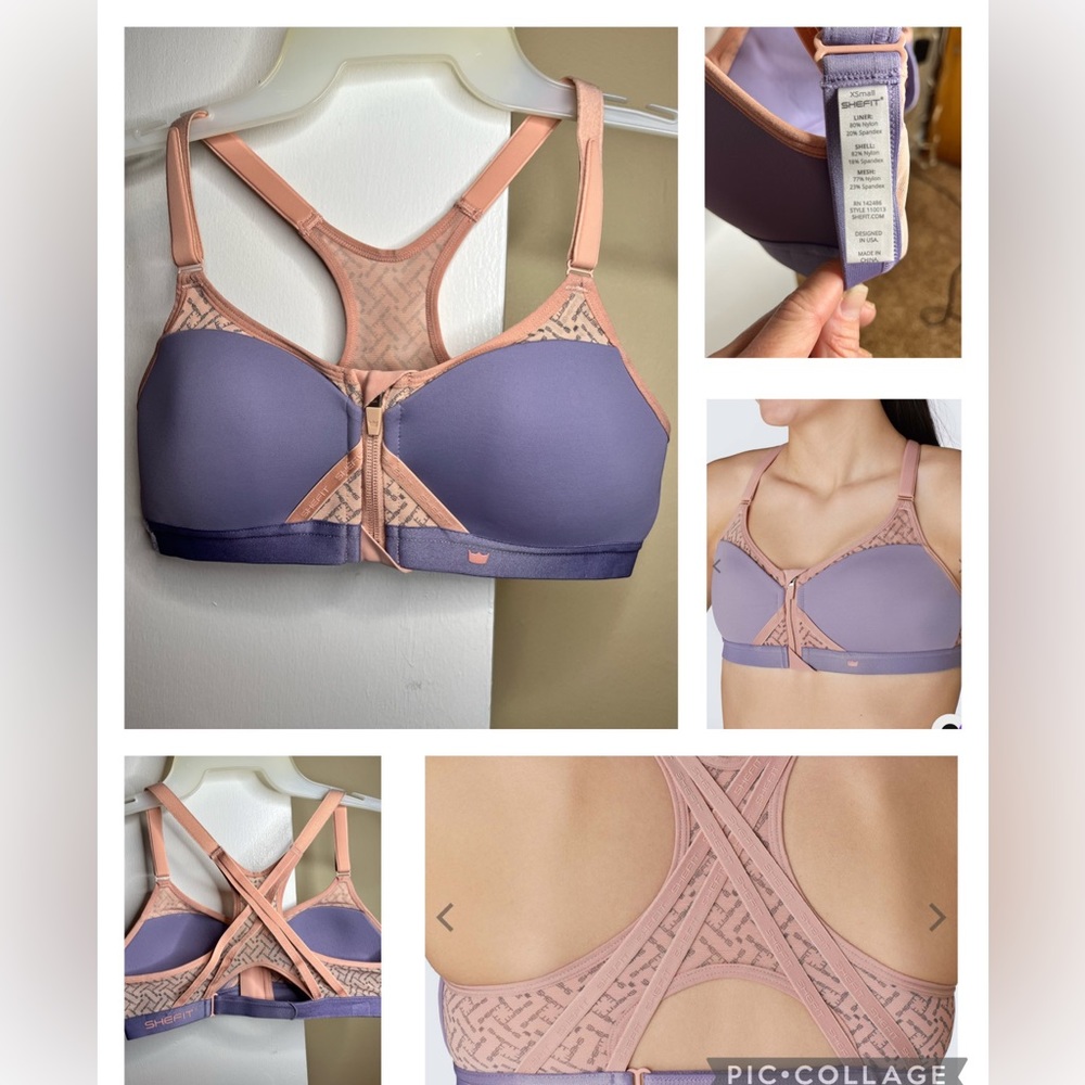 XS SheFit Exhilaration Sports Bra